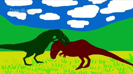 Batailles les dessins animés dinosaures partie dessin animé compilation 3 Dinomania динозавры