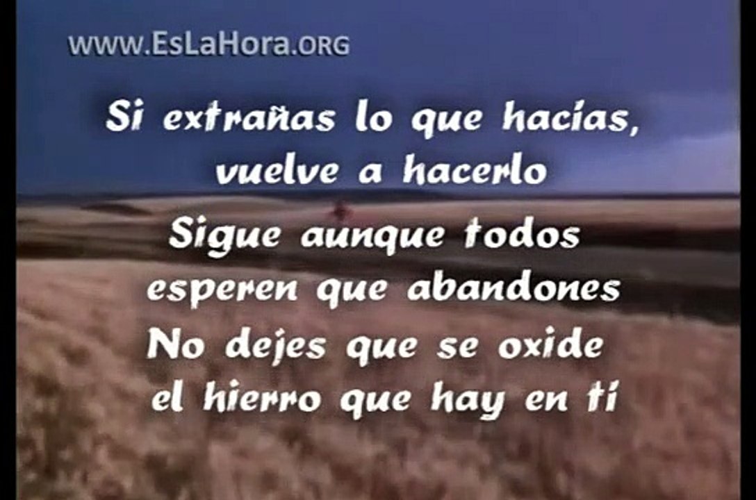 No te detengas