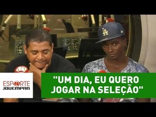 "Um dia, eu quero jogar na Seleção", diz zagueiro Heltton