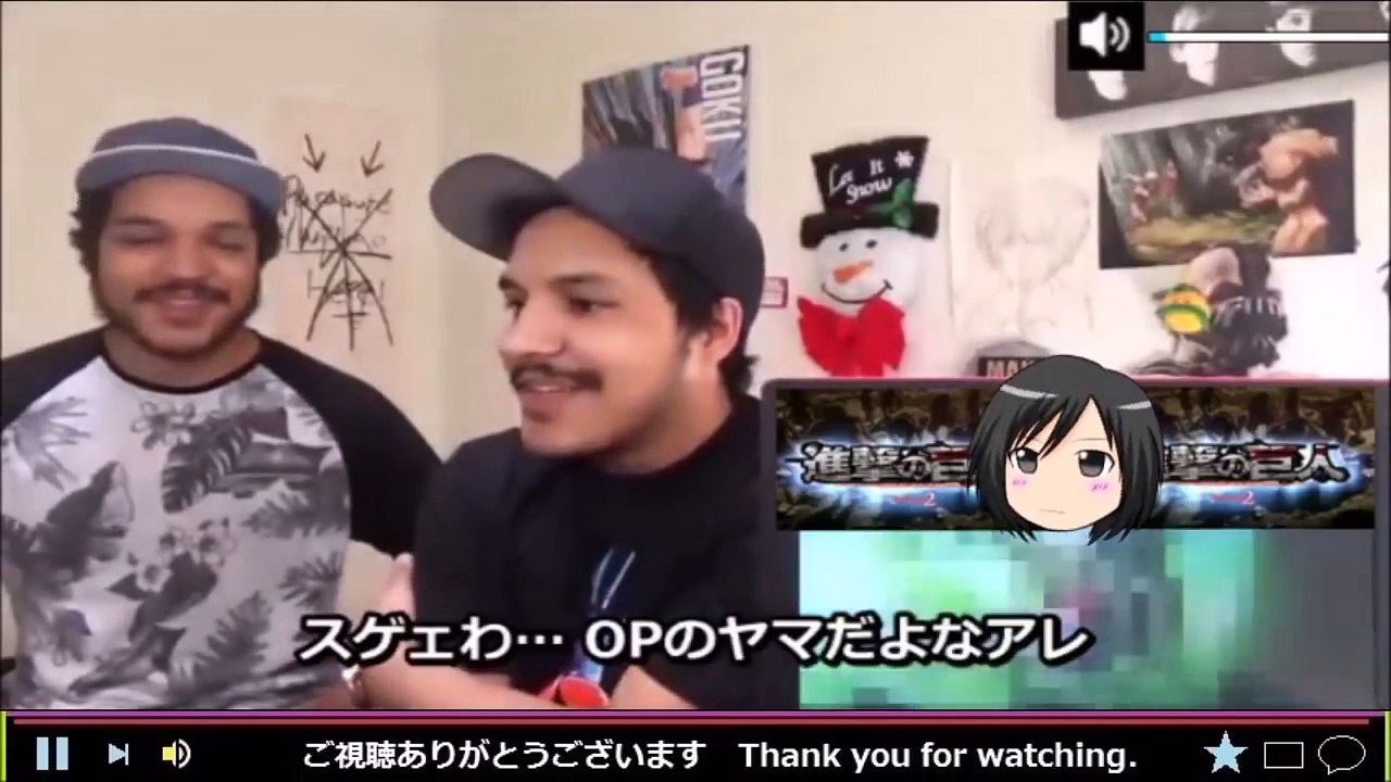 進撃の巨人2期4話 どういうことなの? [日本語字幕 Live Reaction] Junk Putty補完計画