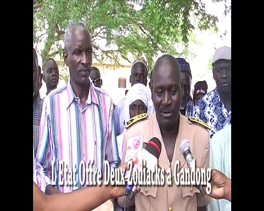 Sénégal - L'Etat Offre Deux Zodiacks à la Commune de Gandong