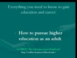 Self-Development for Education and Career