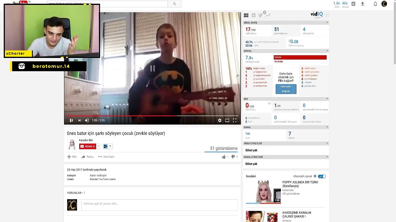 KENDİNİ ENES BATUR ZANNEDEN ÇOCUKLAR 