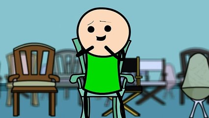 The Man Who Could Sit Anywhere (Cyanide & Happiness)
