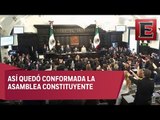 Instalan Asamblea Constituyente para la CDMX