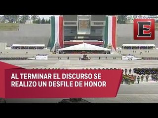 Discurso de lealtad de Enrique Peña Nieto