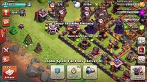 Clash Of Clans - 11x SKELETON SPELLS & ALL WITCHES!! (Troll Raids on TH11)