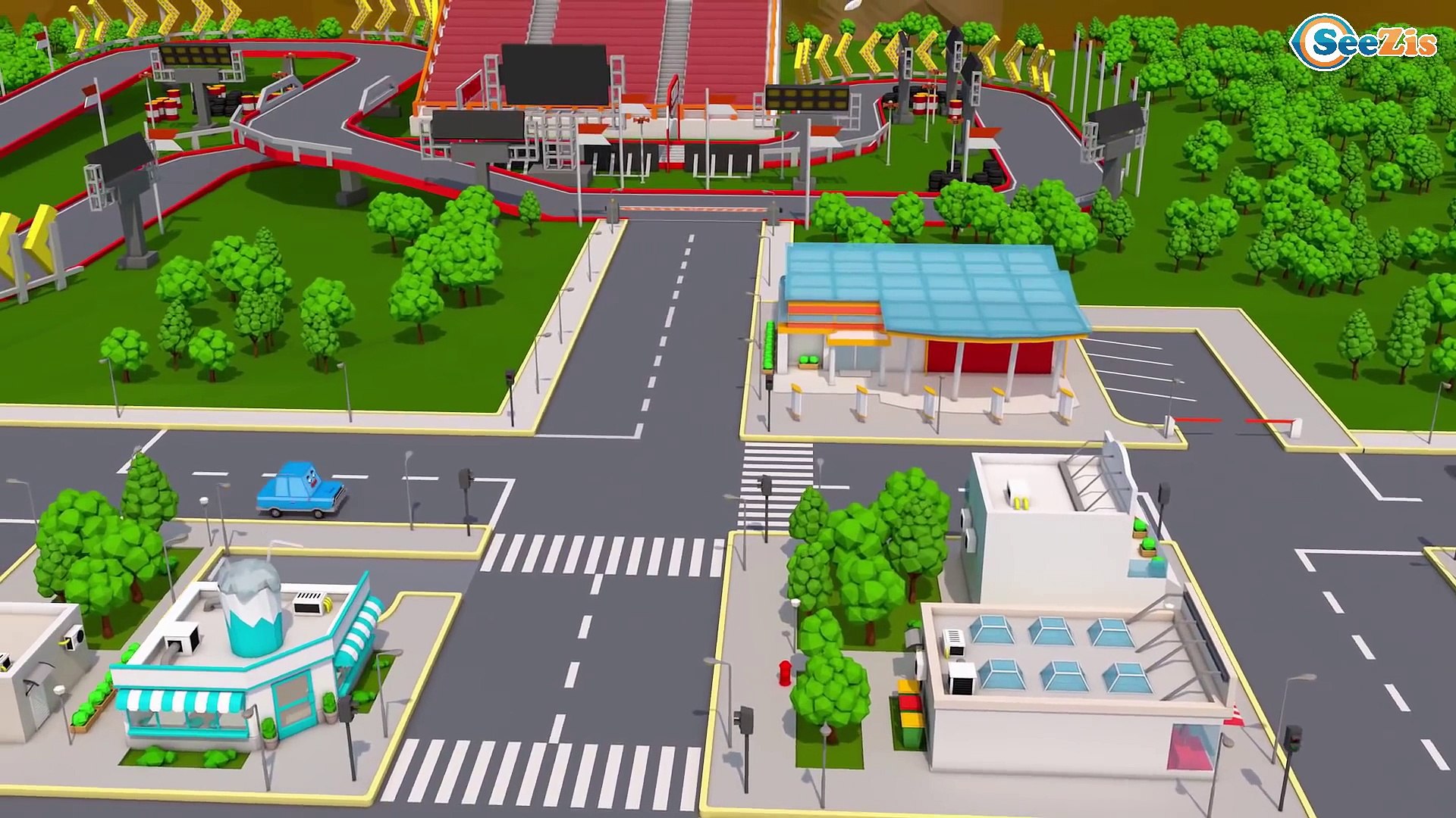 NEW Kids Video Tractor Series - a SuperHero 3D Animation Episodes For Kids Cars & Truck Stories