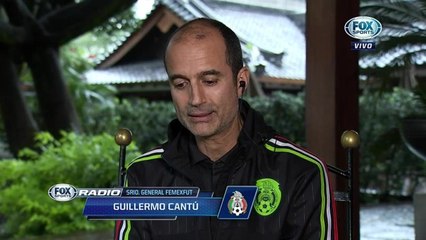 Guillermo Cantú quiere "rivales que exijan" al Tri