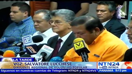 Esta dictadura va a ir eliminando cada voz y liderazgo que exista en Venezuela: Salvatore Lucchese, dirigente regional de Voluntad Popular