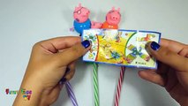 Play Doh Surprise Lollipops Kinder Surprise Egg Toys Minions Kung Fu Panda