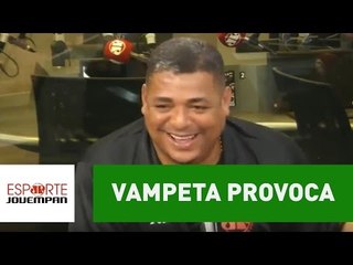Vampeta provoca São Paulo: "vai apanhar do Timão de novo!"