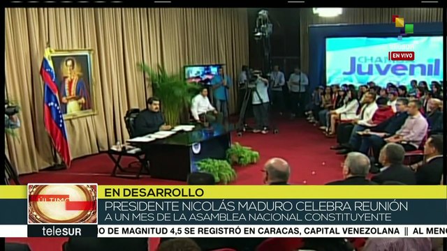 Maduro: Venezuela es receptor de refugiados, como reconoce ACNUR