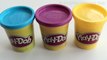 Play-Doh learning Colors - Mixing the colors Cyan + Magenta + Yellow - CMYK My America