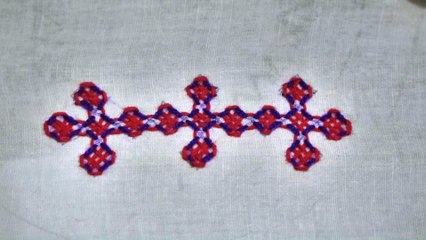 Hand Embroidery: Hand Stitch:Kolkatta Kutch Work / Sindhi Work / Gujrati Stitch