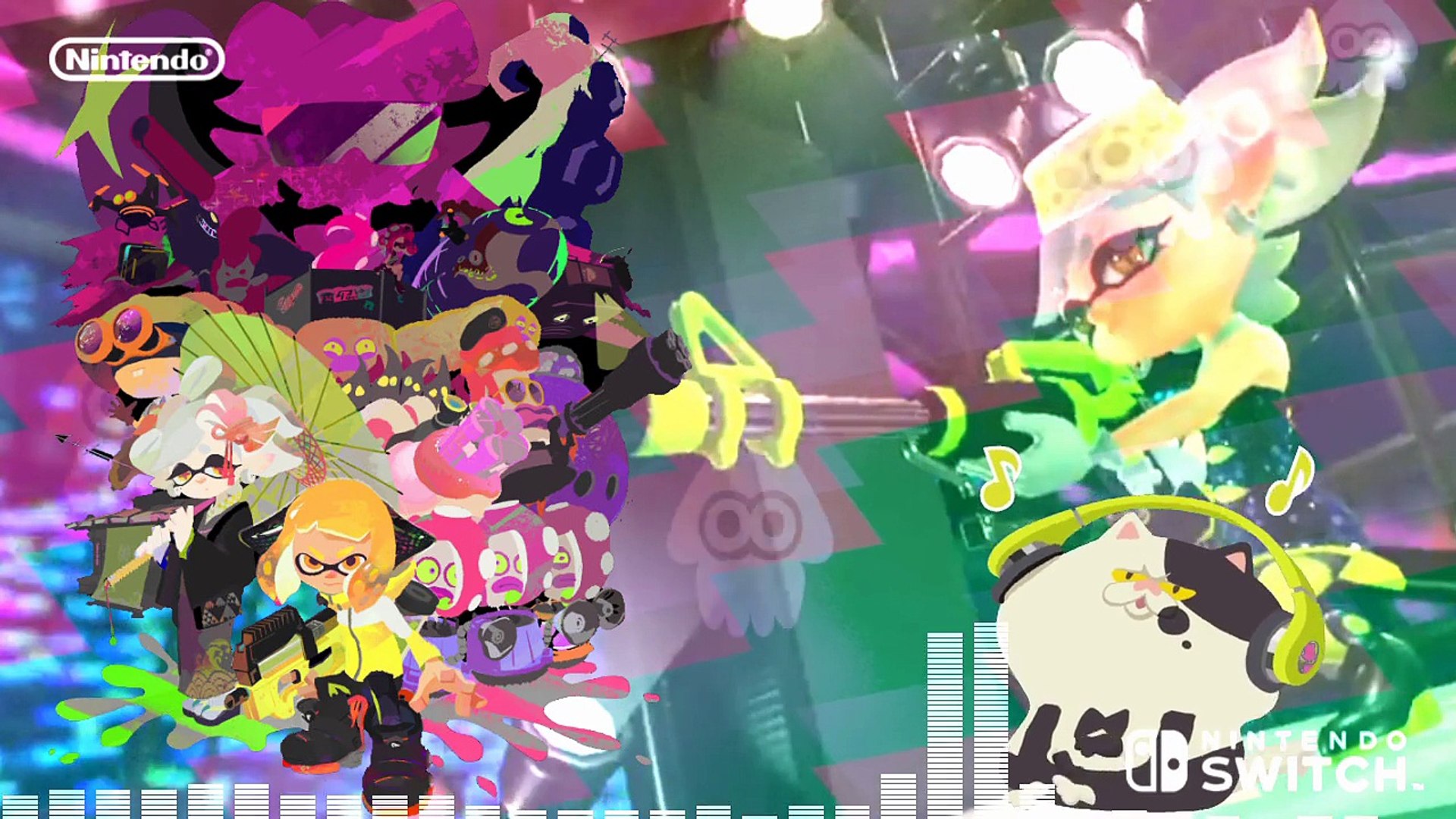 作業用bgm スプラトゥーン2 ラストバトル ボムラッシュの夜 スミソアエの夜 Tide Goes Out Remix Squid Sisters耐久版 Splatoon2 Video Dailymotion