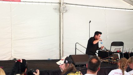 Juan Lozano sings 'There's Always Me' Elvis Week 2017