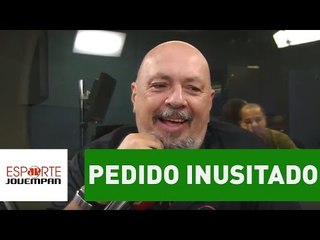 Ouvinte faz pedido inusitado e deixa Nilson Cesar sem graça