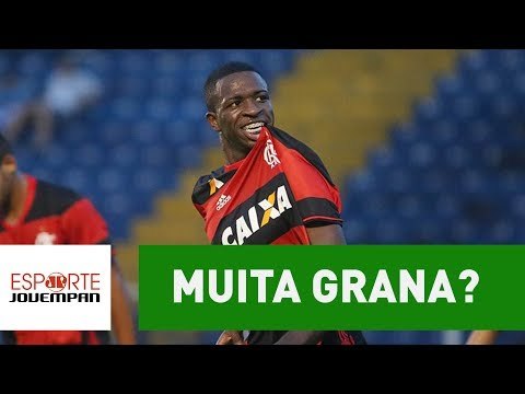 Real Madrid paga R$ 164 mi por Vinicius Jr. Não é muita grana?