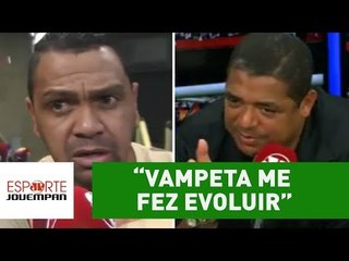 "Vampeta me fez evoluir muito", revela Leandro 'Gianecchini'