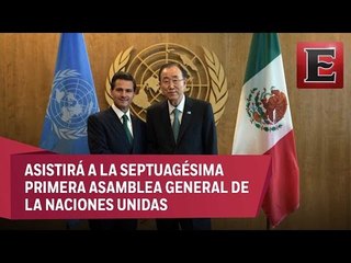 EPN en gira de trabajo en Nueva York
