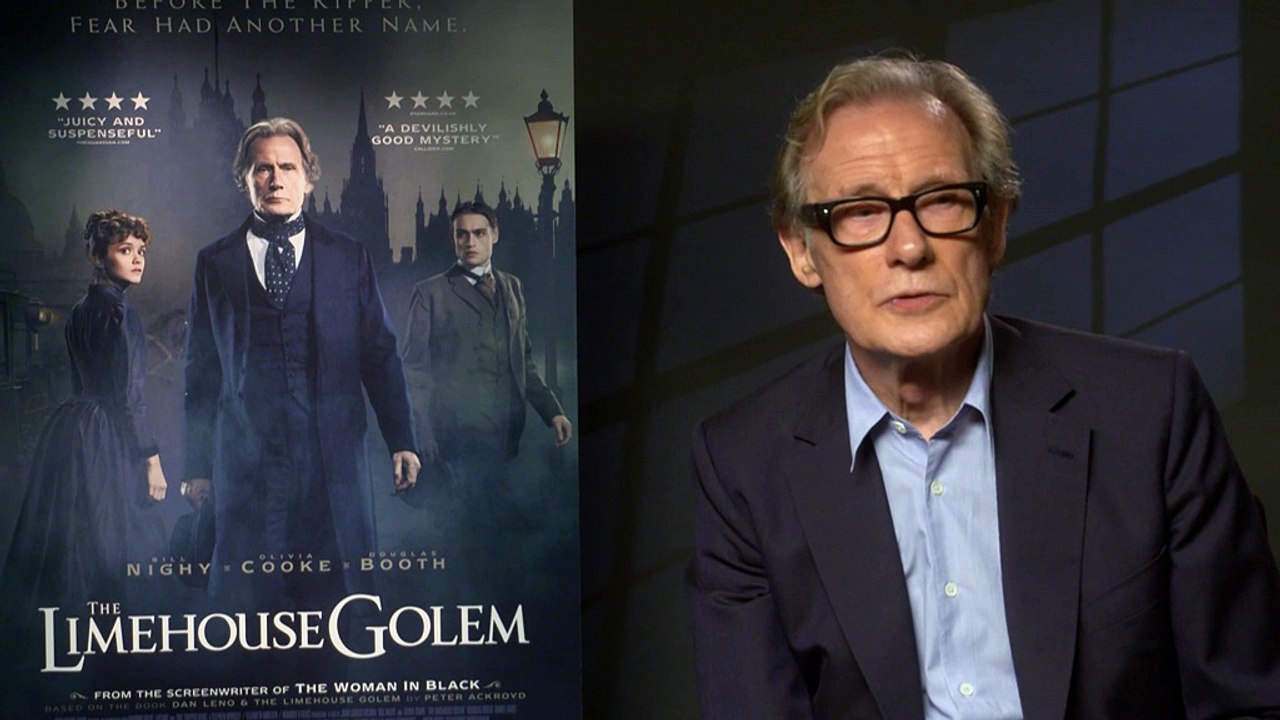 The Limehouse Golem - Exclusive Interview with Bill Nighy - video  Dailymotion