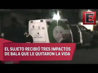 Balean a hombre en calles de Tlalnepantla