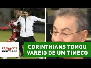 "Corinthians tomou vareio de um timeco. Papelão!", dispara Flavio