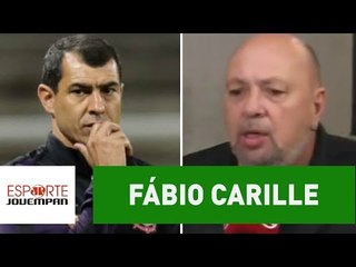 "Tiro chapéu pro Carille... Melhor técnico do Brasil", elogia Nilson