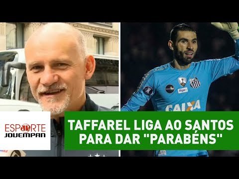 Moral! Taffarel liga ao Santos para dar parabéns a Vanderlei