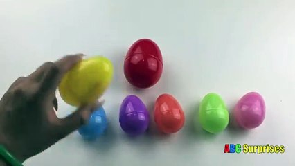 Азбука животные яйцо палец для Дети Дети ... Узнайте кукольный заклинание сюрпризы Кому в Это Игрушки