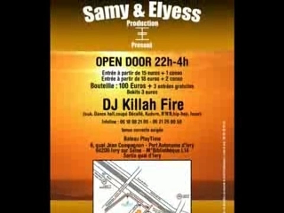 SOIREE TROPICAL WAVES LE 01 DECEMBRE 2007 DJ KILLAH FIRE