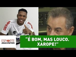 "É bom, mas louco. Xarope!", diz Flavio sobre reforço do Santos