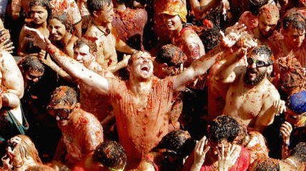 La Tomatina: The Tomato War Festival In Spain