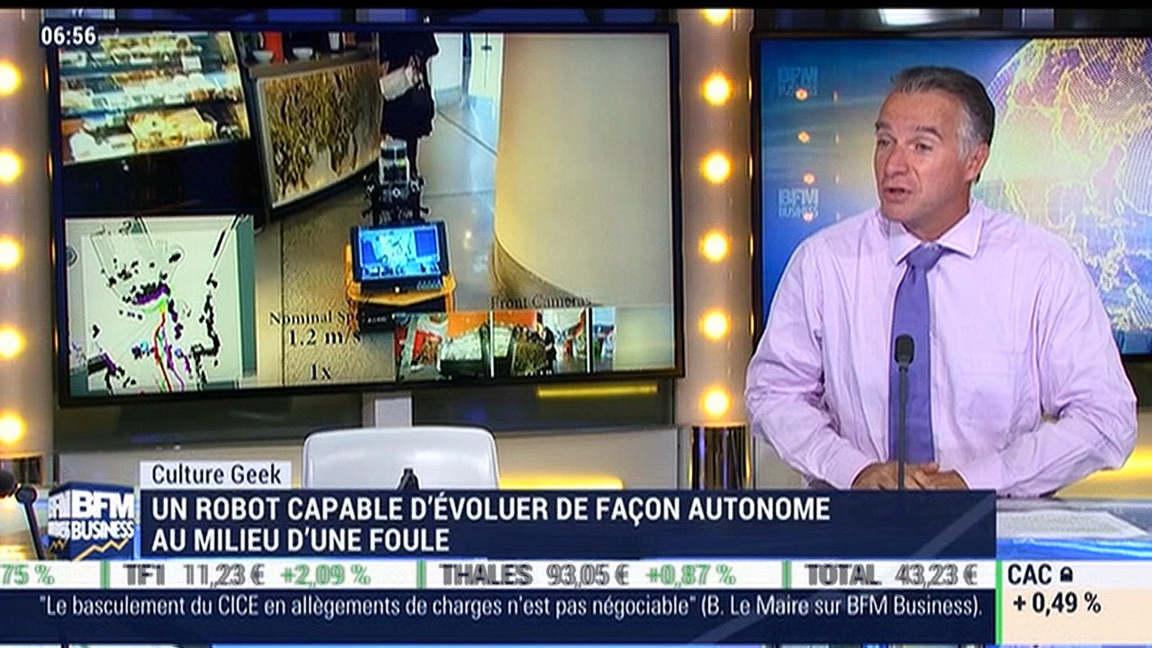 Frédéric Simottel: Des robots livreurs qui évoluent de façon autonome au milieu d'une foule - 31/08