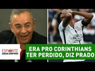 "Era pro Corinthians ter perdido pro Flamengo", diz Flavio Prado
