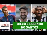 SANTOS pode usar grana de Neymar para ter Diego e Robinho!
