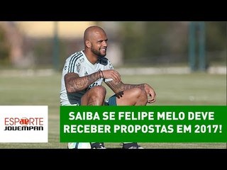 SAIBA se FELIPE MELO deve receber propostas em 2017!