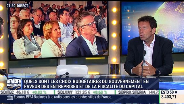 Réforme de la fiscalité: c'est un grand bol d'air pour les entrepreneurs français , Geoffroy Roux de Bézieux - 31/08