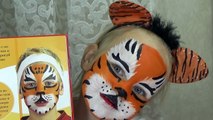 Chat Divertissement visage pour enfants peinture et chaton Alice faire le maquillage akvagrim jeu