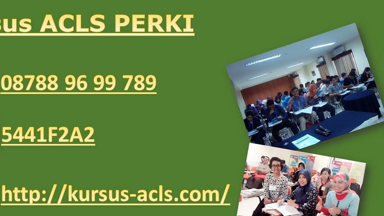 Jadwal kursus ACLS 2019