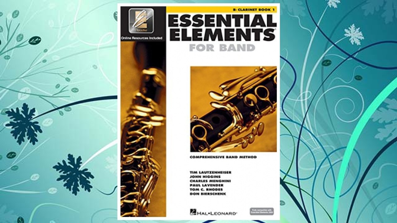 Download PDF Essential Elements 2000: Comprehensive Band Method: B Flat Clarinet Book 1 FREE