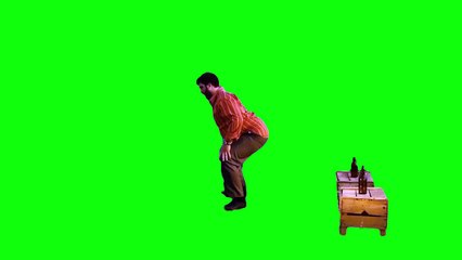 Recep İvedik - Şişe Devirme Sahnesi (Green Screen)