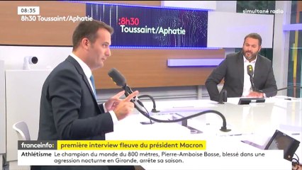 Florian Philippot : "Le projet européen d'Emmanuel Macron est franchement inquiétant"