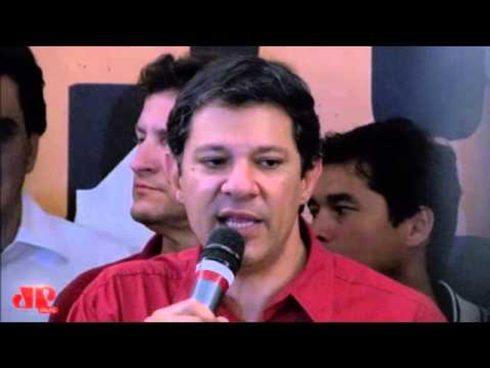 Haddad agradece Lula e Dilma e diz que foi eleito pelo sentimento de mudança