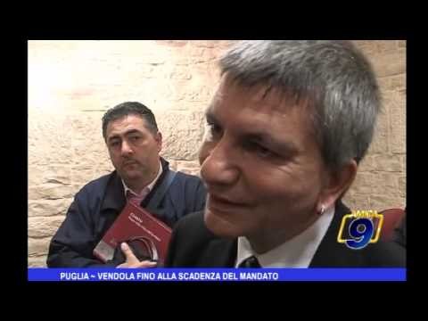 Puglia | Vendola fino alla scadenza del mandato
