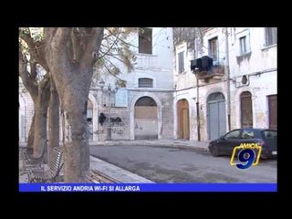 Il servizio Andria WI-FI si allarga
