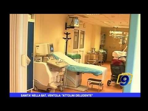 Sanità nella BAT, Ventola Attolini deludente