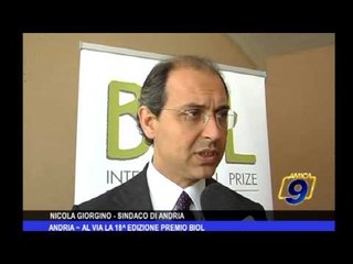 Andria | Al via la 18^ Edizione Premio BIOL