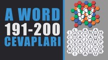 A Word Kelime Oyunu tüm cevapları 191-200 | Oyuncu Bölüm Sonu